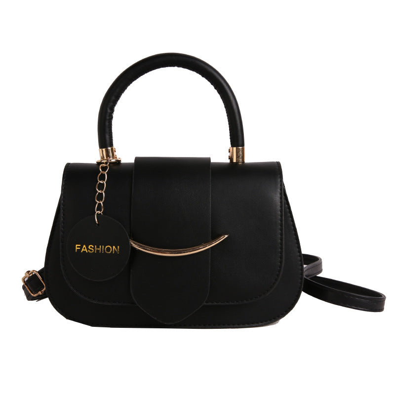 Women's Small Saddle Bag with Magnetic Closure