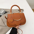 Women's Small Saddle Bag with Magnetic Closure